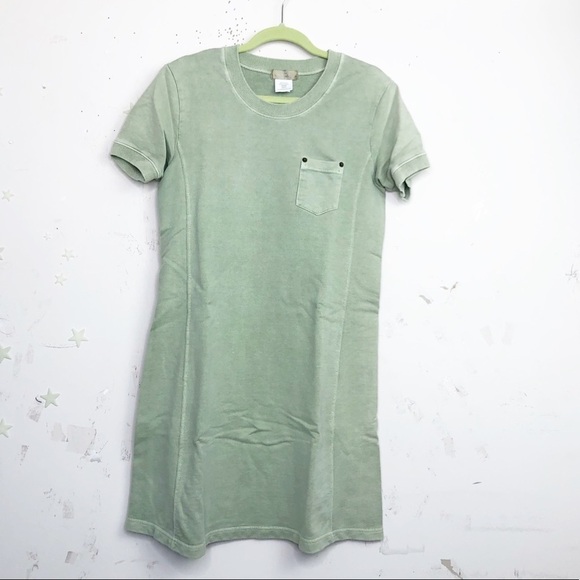 THE territory ahead green casual dress - Picture 6 of 8